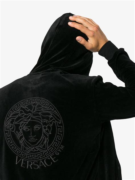 mens versace hoodies|Versace sweatsuit for men.